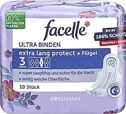 Facelle Ultra Gece Koruma Kanatlı 10'lu Ped ürün görseli