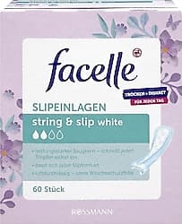 Facelle String Slip Beyaz 60'lı Günlük Ped ürün görseli