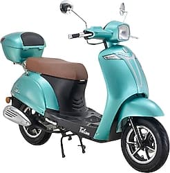 Falcon New Soft 50 cc Scooter Motosiklet Turkuaz ürün görseli