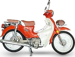Falcon Retro 50i Cub 49 cc Motosiklet Kırmızı ürün görseli