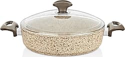 Falez Creamy 24 cm Kısa Granit Tencere ürün görseli