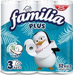 Familia Plus Coconut Özlü 32'li Tuvalet Kağıdı ürün görseli