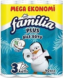 Familia Plus Coconut Özlü 40'lı Tuvalet Kağıdı ürün görseli