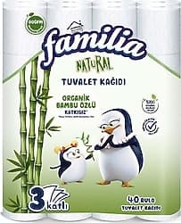Familia Plus Natural 40'lı Tuvalet Kağıdı ürün görseli