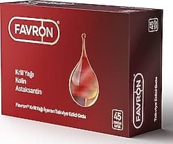 Favron Krill Yağı 45 Yumuşak Kapsül ürün görseli