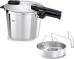 Fissler Vitaquick Premium Buhar Aparatlı 8 lt Düdüklü Tencere ürün görseli