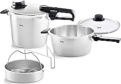 Fissler Vitavit Premium 6 lt + 3.5 lt Düdüklü Tencere Seti ürün görseli