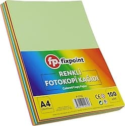 Fixpoint A4 100 Yaprak Renkli Fotokopi Kağıdı ürün görseli
