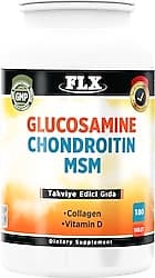 FLX Glucosamine Chondroitin MSM Collagen Vitamin D 180 Tablet ürün görseli