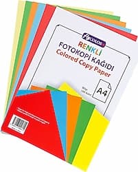 Fly Color A4 Renkli 100 Yaprak Fotokopi Kağıdı ürün görseli