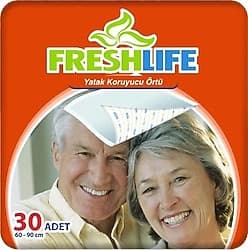 Freshlife 60x90 cm 30'lu Yatak Koruyucu Örtü ürün görseli