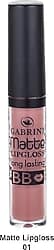Gabrini Matte Lipgloss 01 Dudak Parlatıcısı ürün görseli