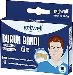 Getwell Büyük Boy 10'lu Burun Bandı ürün görseli