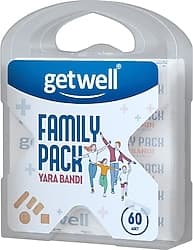 Getwell Family Pack Yara Bandı 60 Adet ürün görseli