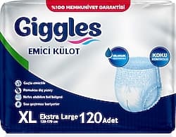 Giggles Emici Külot Ekstra Büyük Boy XL 30'lu 4 Adet Hasta Bezi ürün görseli