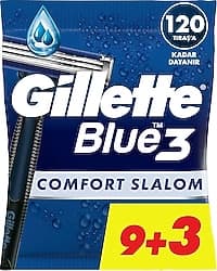 Gillette Blue 3 Comfort Slalom Kullan At 12'li Tıraş Bıçağı ürün görseli
