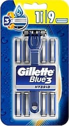 Gillette Blue 3 Hybrid 9 Başlıklı Tıraş Bıçağı ürün görseli
