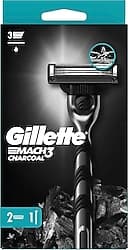 Gillette Mach3 Charcoal 2 Başlıklı Tıraş Bıçağı ürün görseli