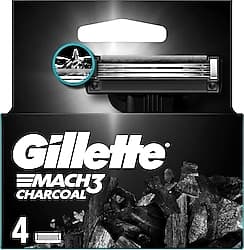 Gillette Mach3 Charcoal 4'lü Yedek Tıraş Bıçağı ürün görseli