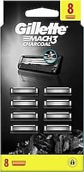 Gillette Mach3 Charcoal 8'li Yedek Tıraş Bıçağı ürün görseli