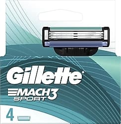 Gillette Mach3 Sport 4'lü Yedek Tıraş Bıçağı ürün görseli