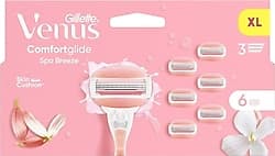 Gillette Venus Comfortglide Spa Breeze 6'lı Yedek Tıraş Bıçağı ürün görseli
