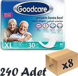 Goodcare Belbantlı Ekstra Büyük Boy XL 30'lu 8 Adet Hasta Bezi ürün görseli