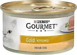 Gourmet Gold Kıyılmış Hindili 85 gr Yetişkin Kedi Konservesi ürün görseli