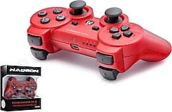 Hadron HD306K Kırmızı PS3 Kablosuz Oyun Kolu ürün görseli