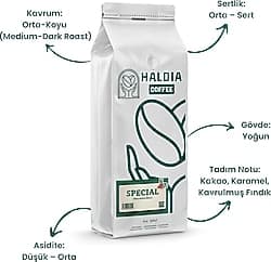Haldia Coffee Special Espresso Kahve Blend 1 kg ürün görseli