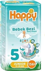 Happy 5 Numara Junior 156'lı Bebek Bezi ürün görseli