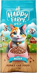 Happy Farm Etli 15 kg Yetişkin Kedi Maması ürün görseli