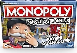 Monopoly Şanslı Kaybedenler E9972 ürün görseli
