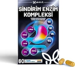 Haver Sindirim Enzim Kompleksi 60 Kapsül ürün görseli