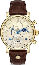 Hislon Timeless TM105G-08KG Altın Erkek Kol Saati ürün görseli