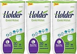 Holder Emici Külot Büyük Boy L 30'lu 3 Adet Hasta Bezi ürün görseli