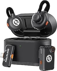 Hollyland Lark M2S Mini Combo 2'li Kablosuz Mikrofon Sistemi ürün görseli