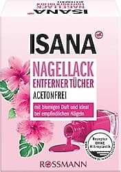 Isana 10'lu Asetonsuz Oje Çıkarıcı Mendil ürün görseli