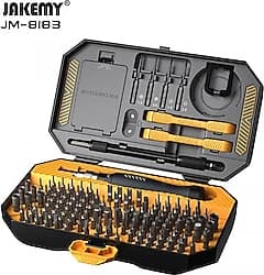 Jakemy JM 8183 145 Parça Profesyonel Tornavida ve Tamir Seti ürün görseli