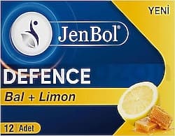 Jenbol Defence Bal ve Limon 12'li Pastil ürün görseli