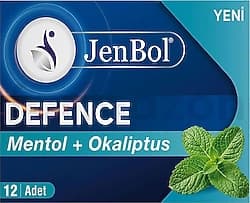 Jenbol Defence Mentol ve Okaliptus 12'li Pastil ürün görseli