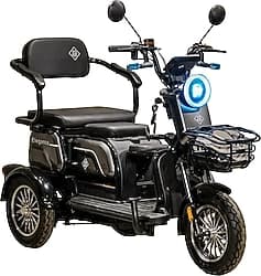 JGR Motor Elegance 2000 W 3 Tekerlekli Elektrikli Motosiklet ürün görseli