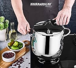Kahramanlar Platin 2130-S 3.5 lt Güveç Düdüklü Tencere ürün görseli