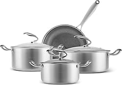 Karaca 5Ply PowerSteel 7 Parça Tencere Seti ürün görseli