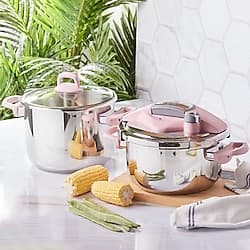 Karaca Perfect Pink 4 lt + 6 lt Düdüklü Tencere Seti ürün görseli