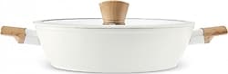 Karaca Swiss Crystal Almond Cream 26 cm Karnıyarık Tenceresi ürün görseli
