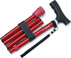 Kifidis GB803 Kırmızı Katlanır Baston ürün görseli