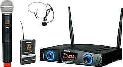 König K-312 16 Kanal UHF Kablosuz 1 El+ 1 Yaka Mikrofonu ürün görseli