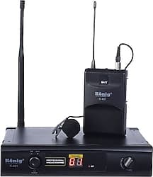 König K-401 UHF Kablosuz Yaka Mikrofon Seti ürün görseli