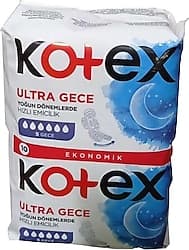 Kotex Ultra Gece Hijyenik Ped 10'lu ürün görseli